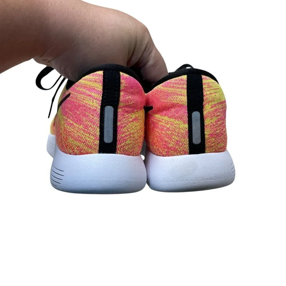 NIKE LUNAREPIC LOW FLYKNIT OLYMPIC VOLT PINK OC WOMENS SIZE 8.5 Multicolored
